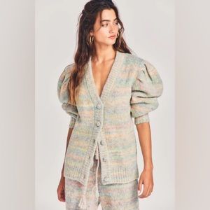 Loveshackfancy Wilford Boyfriend Cardigan NWT